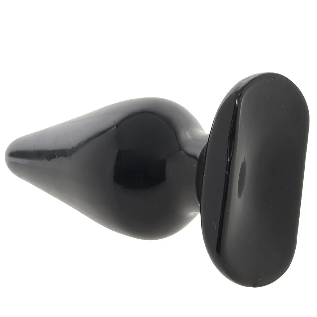 Butt Plug Large in Black - Image 5