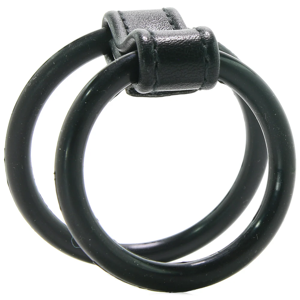 Blue Line Duo Cock & Ball Ring