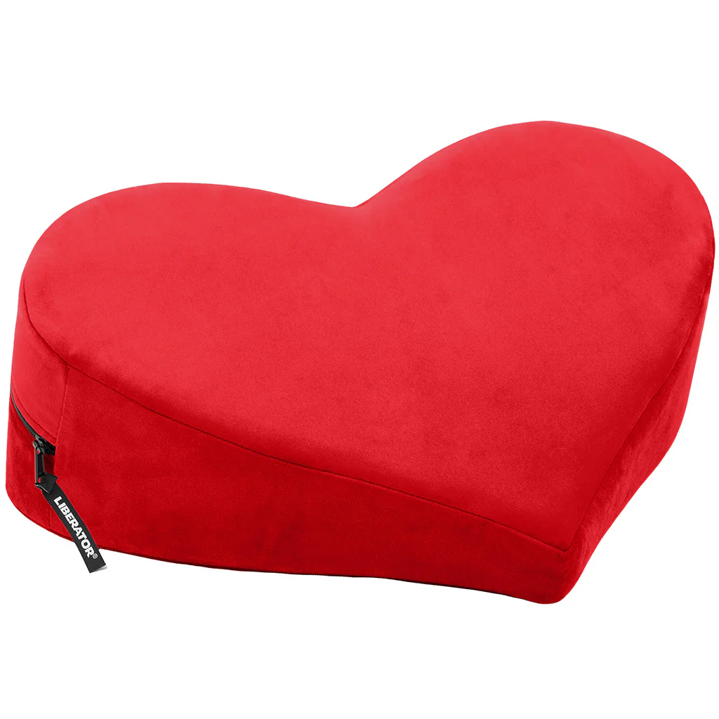 Heart Wedge Sex Pillow in Red - Image 2