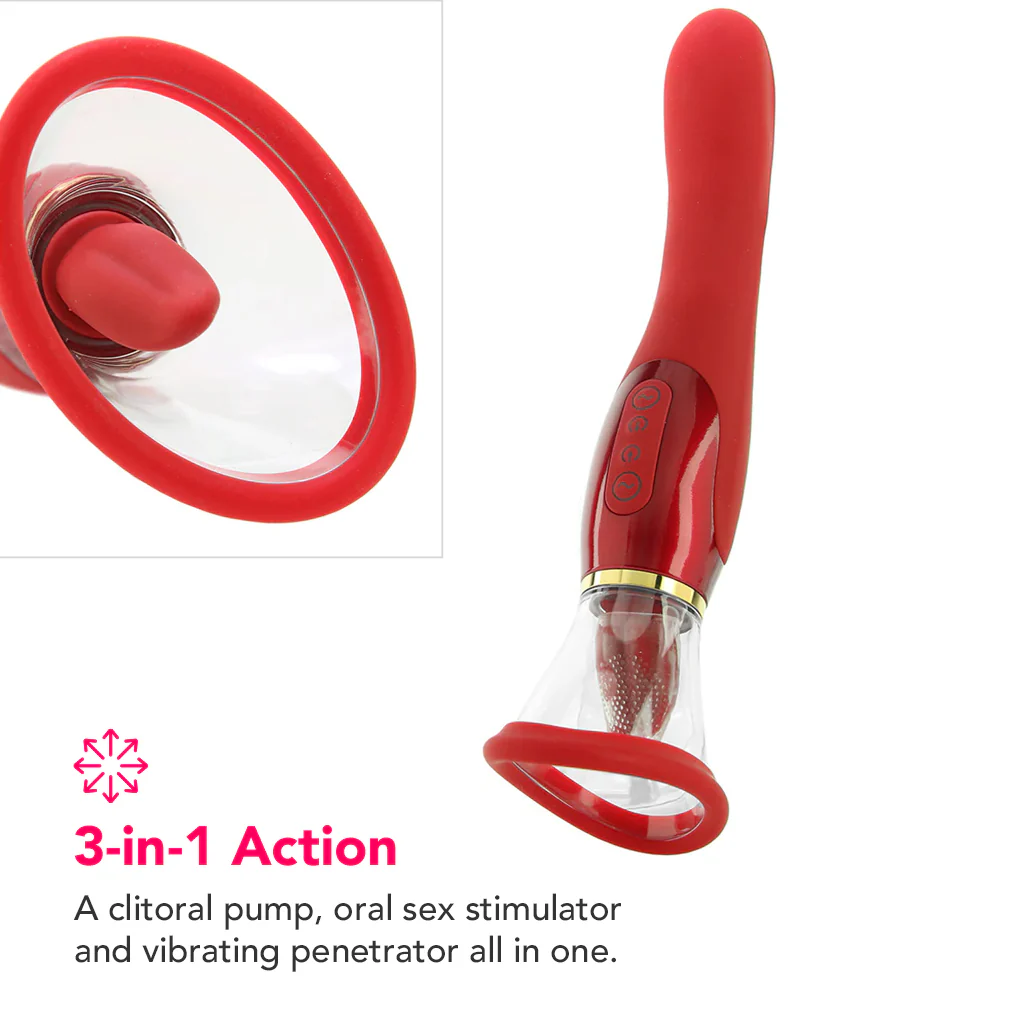 Luxury Edition Ultimate Pleasure Clitoral Pump Vibe - Image 2