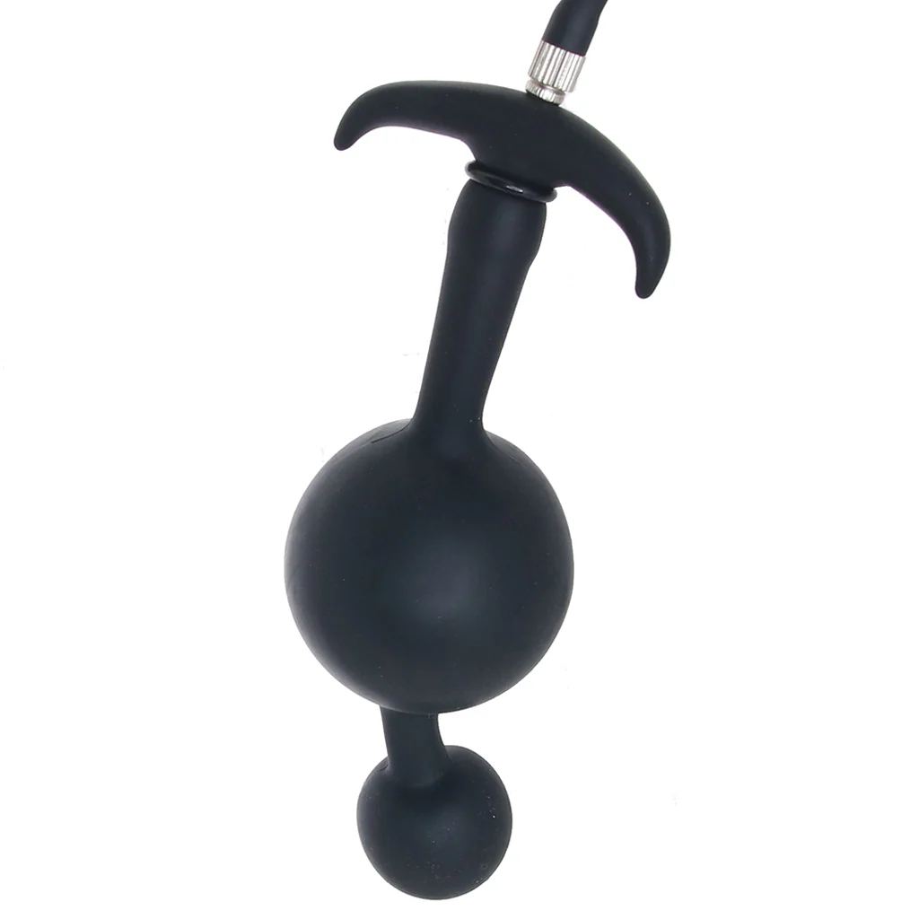 Master Series Ass Rattler Inflatable Plug - Image 2
