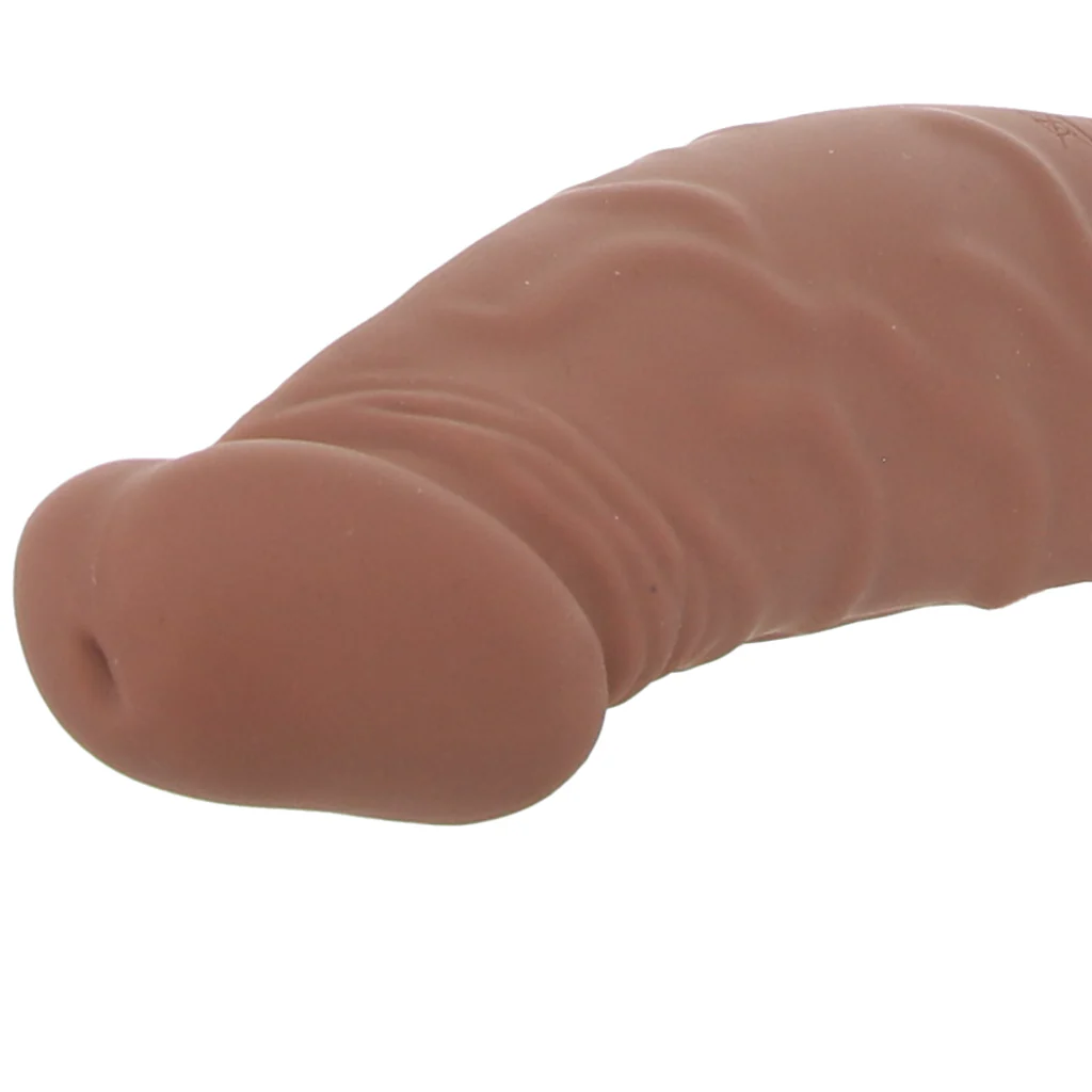 Performance Maxx Vibrating 7 Inch Extension in Tan - Image 6