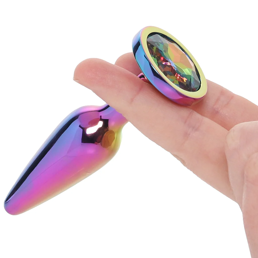 Rear Assets Medium Tapered Butt Plug in Multicolour - Image 7