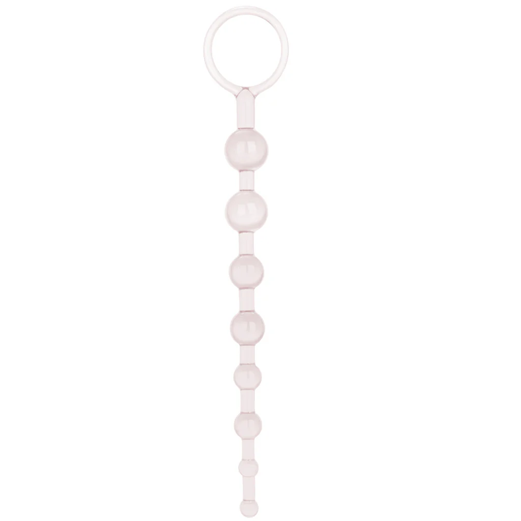 Shane's World Anal 101 Intro Beads in Clear