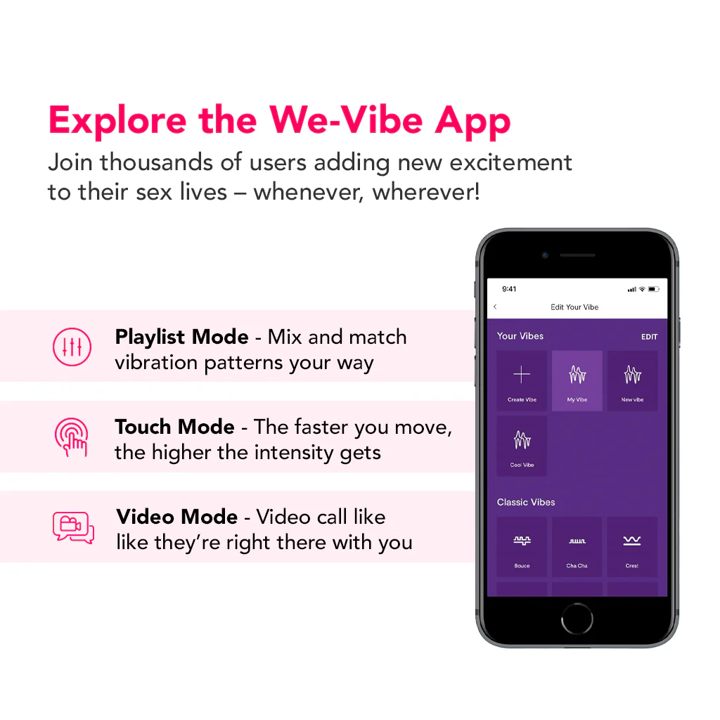 We-Vibe Sync Go Travel Couples Vibe in Purple - Image 8